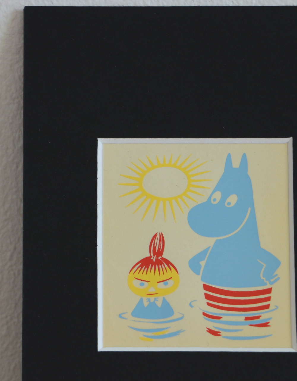 幻のムーミンシート ムーミンとリトルミィ ヴィンテージ品 キートスショップ